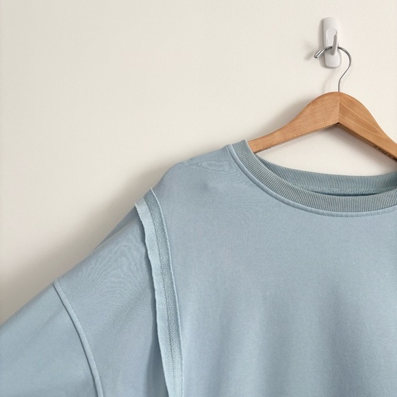 Vintage Dusty Sky Blue Sweatshirt - Picture 3 of 10